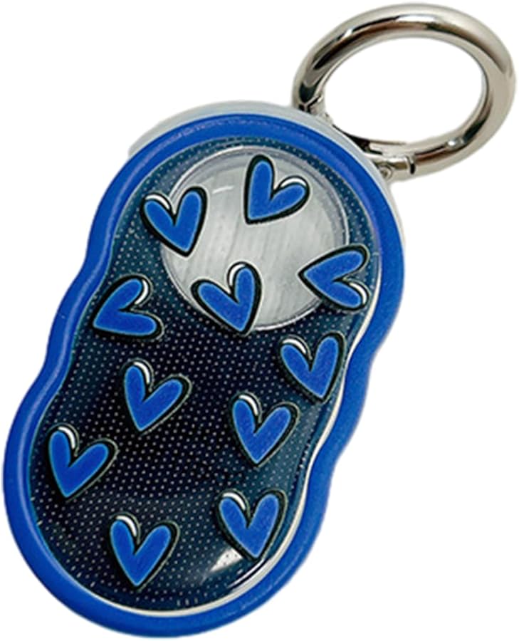 Blue Love Heart Smart Tag 2 Case Shockproof TPU Protective Cover Anti Lost Holder - Image 1